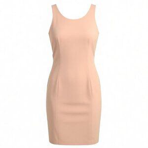 Joseph Ribkoff Vintage Holiday Party Christmas Pink Sheath Dress Size 12